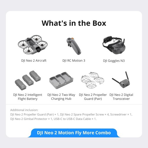 DJI Neo 2 Motion Fly More Combo With RC Motion 3